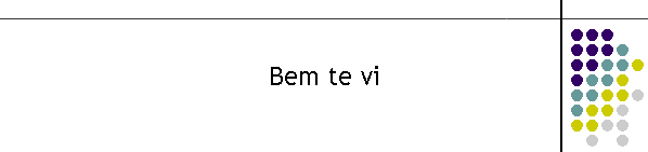 Bem te vi