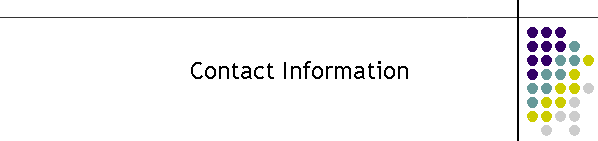 Contact Information