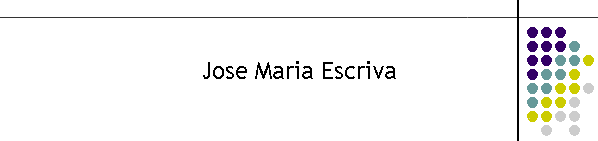 Jose Maria Escriva