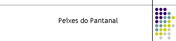 Peixes do Pantanal