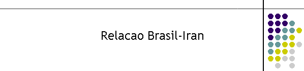 Relacao Brasil-Iran
